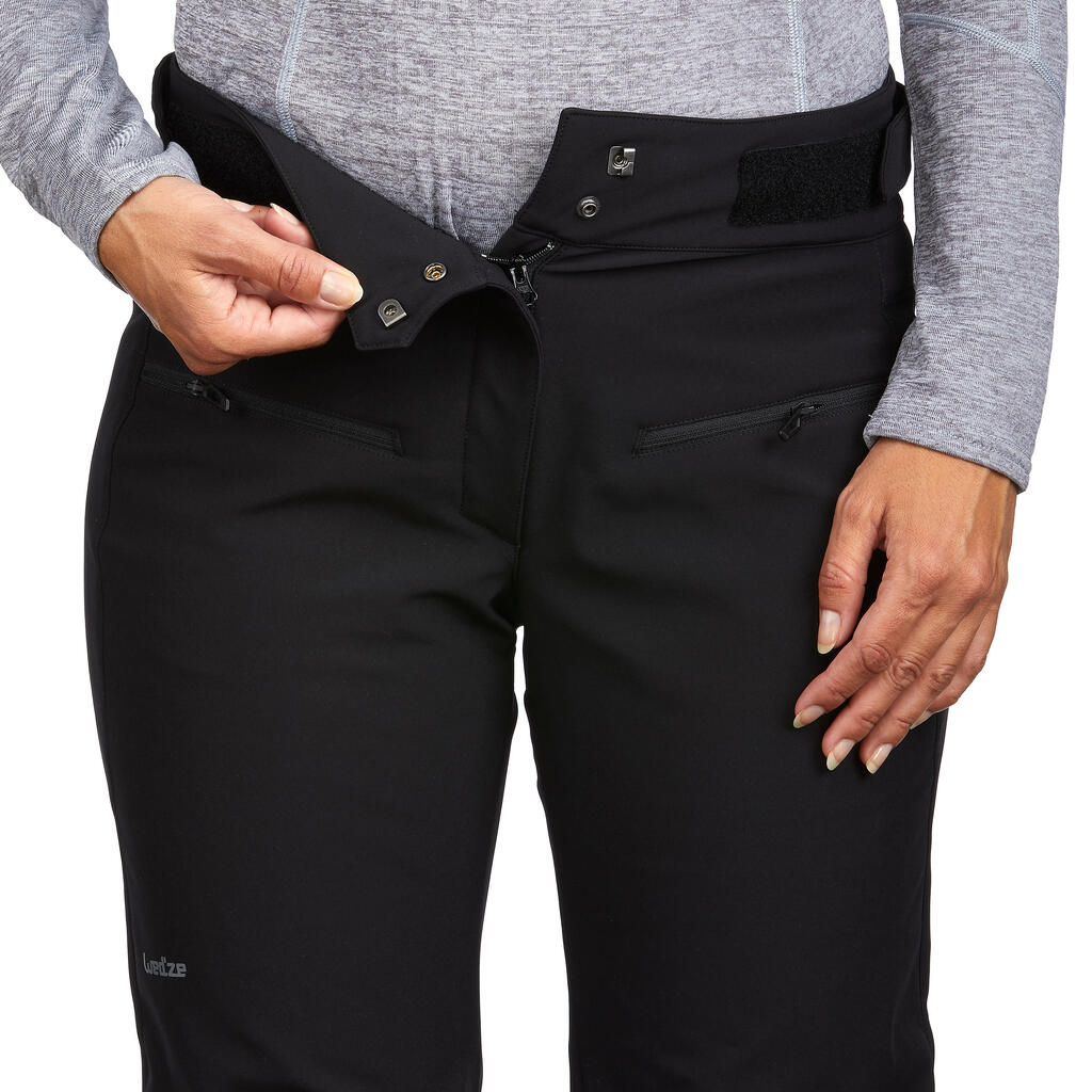 Skihose Piste 580 Slim Damen blau