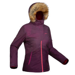 VESTE DE SKI DE PISTE FEMME 180 VIOLETTE