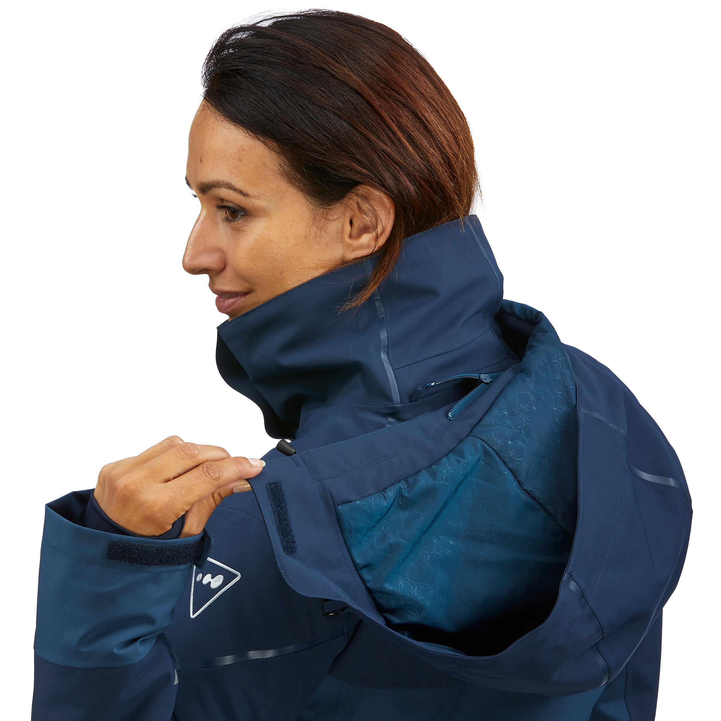 ladies blue ski jacket