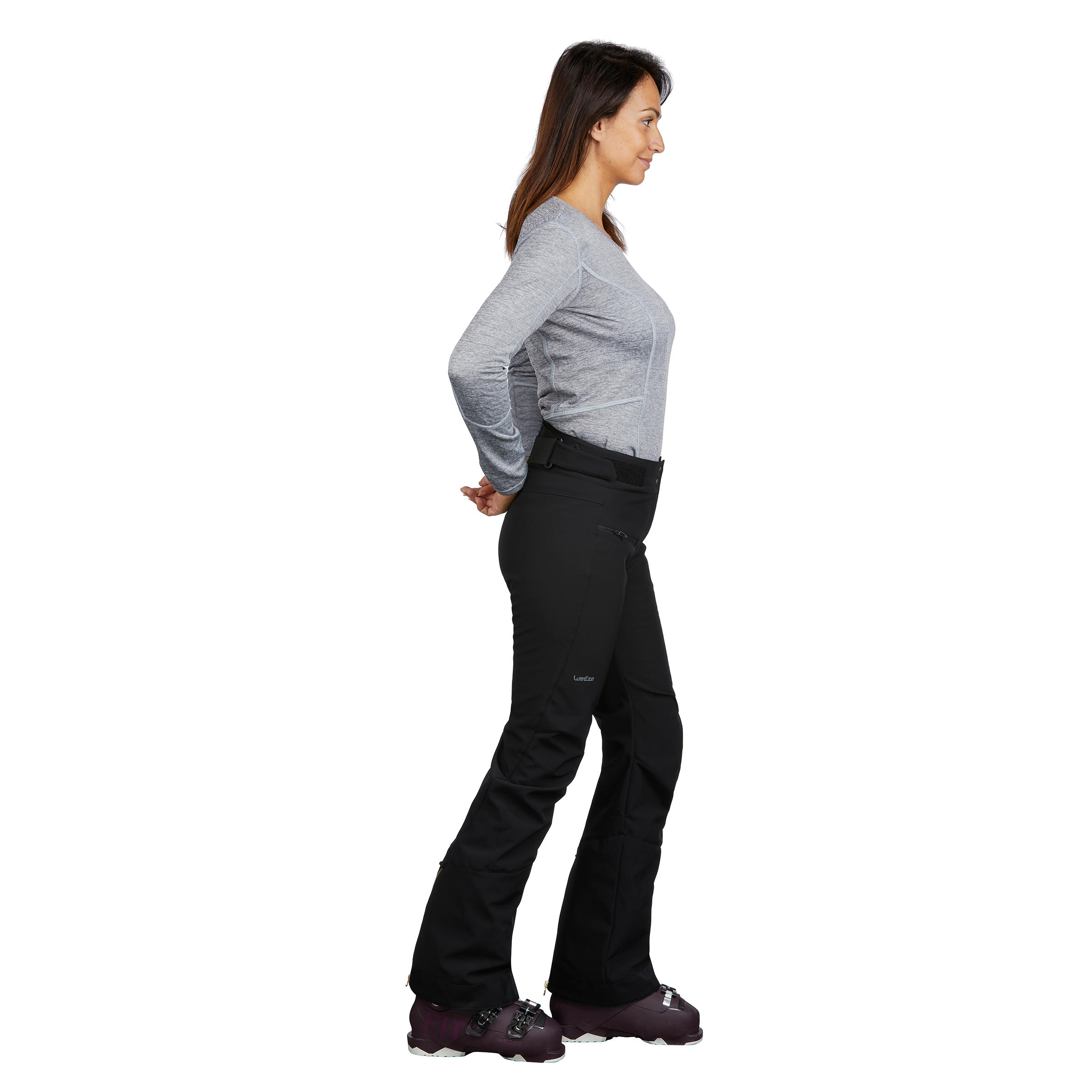 Second Life - Women's Piste Skiing Trousers Ski - Black - EXCELLENT 4/9