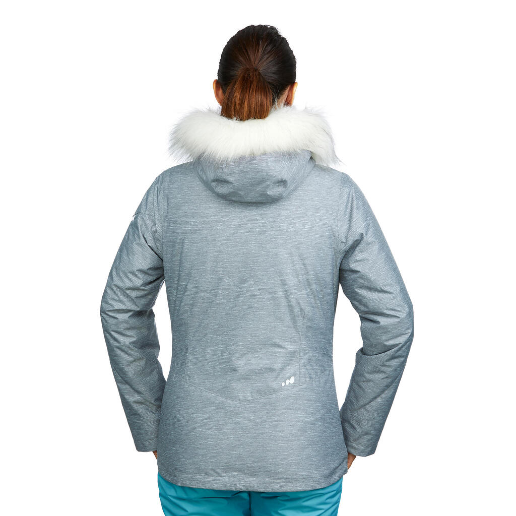 Skijacke 180 Piste Damen lila