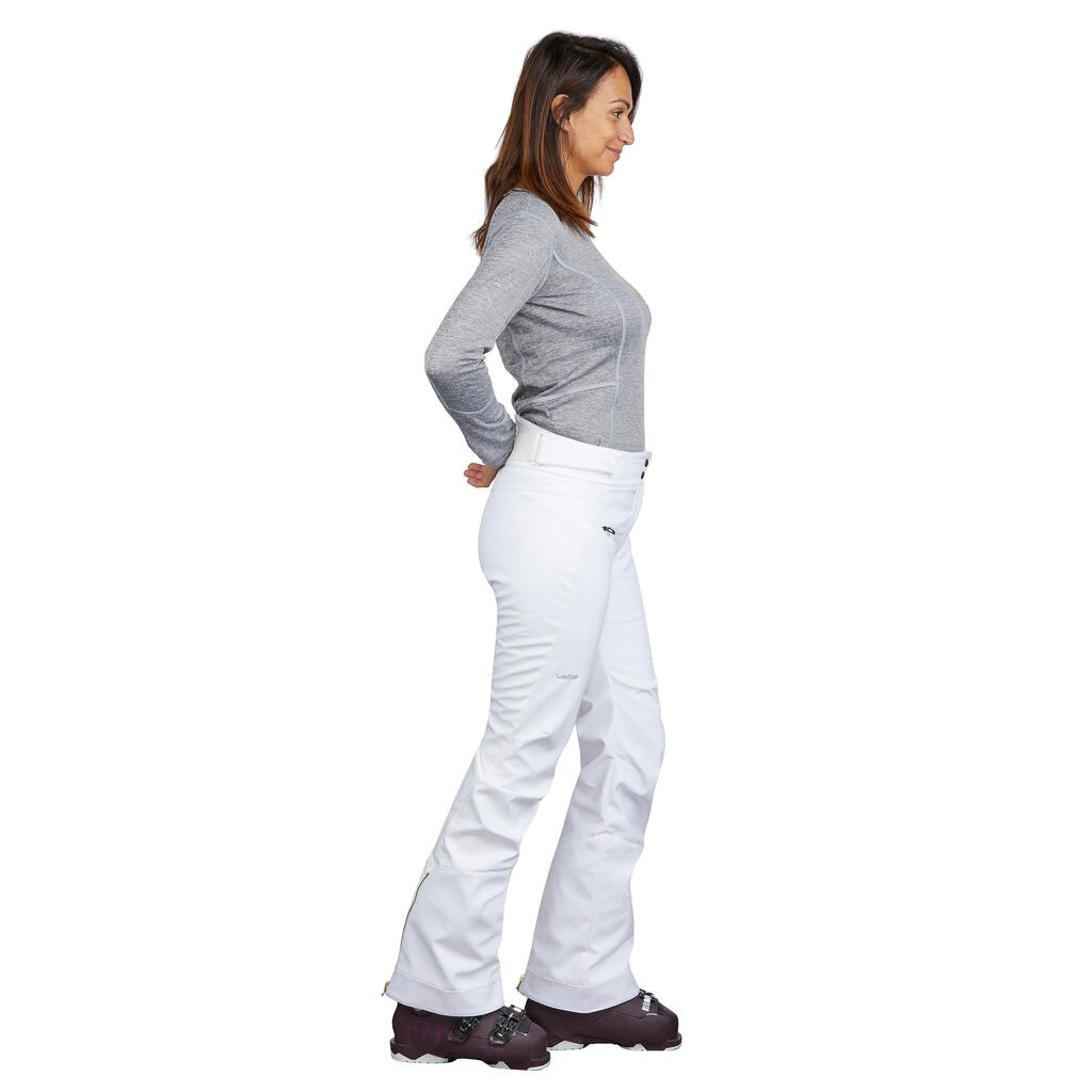 Skihose Piste PA 580 Slim Damen weiß