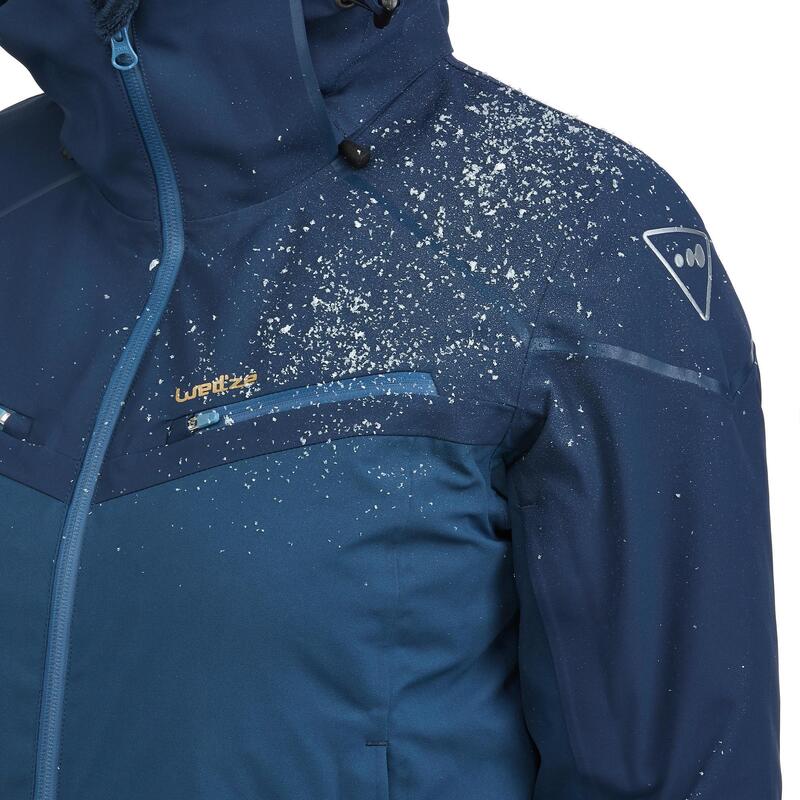 Women's Downhill Ski Jacket Red WEDZE Decathlon