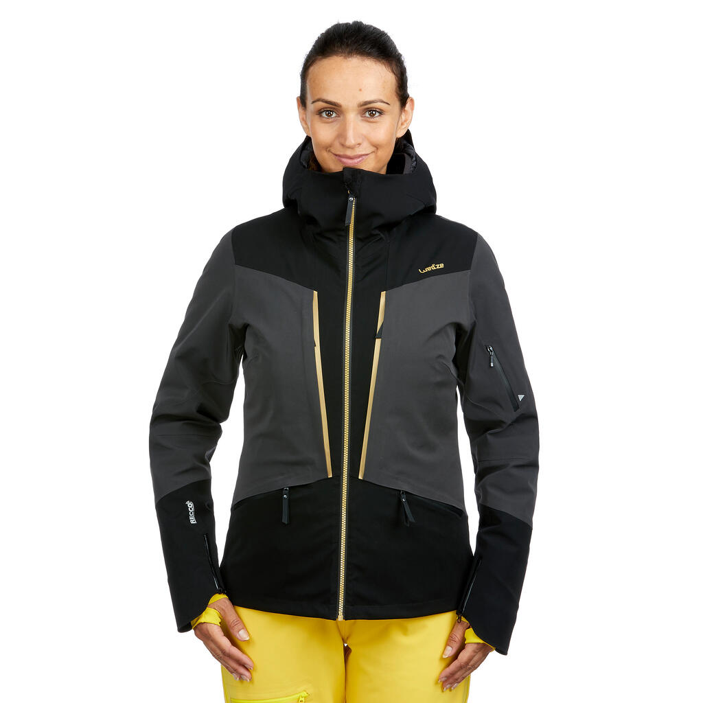 Skijacke Piste 980 Damen schwarz