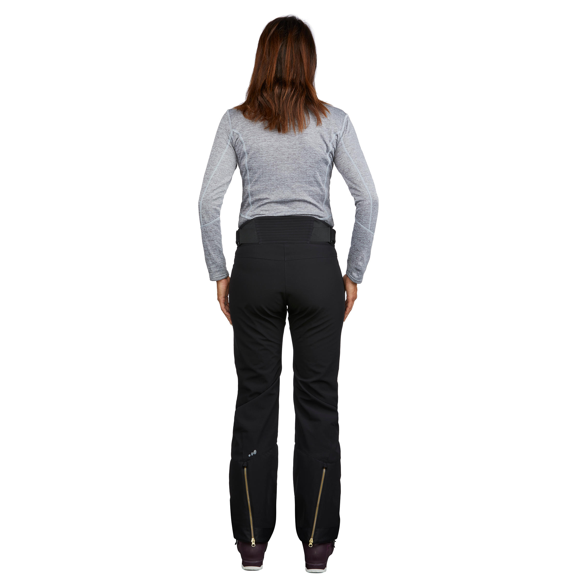 Buy WEDZE By Decathlon Women Black Solid Thermal Bottoms - Thermal Bottoms  for Women 15341522