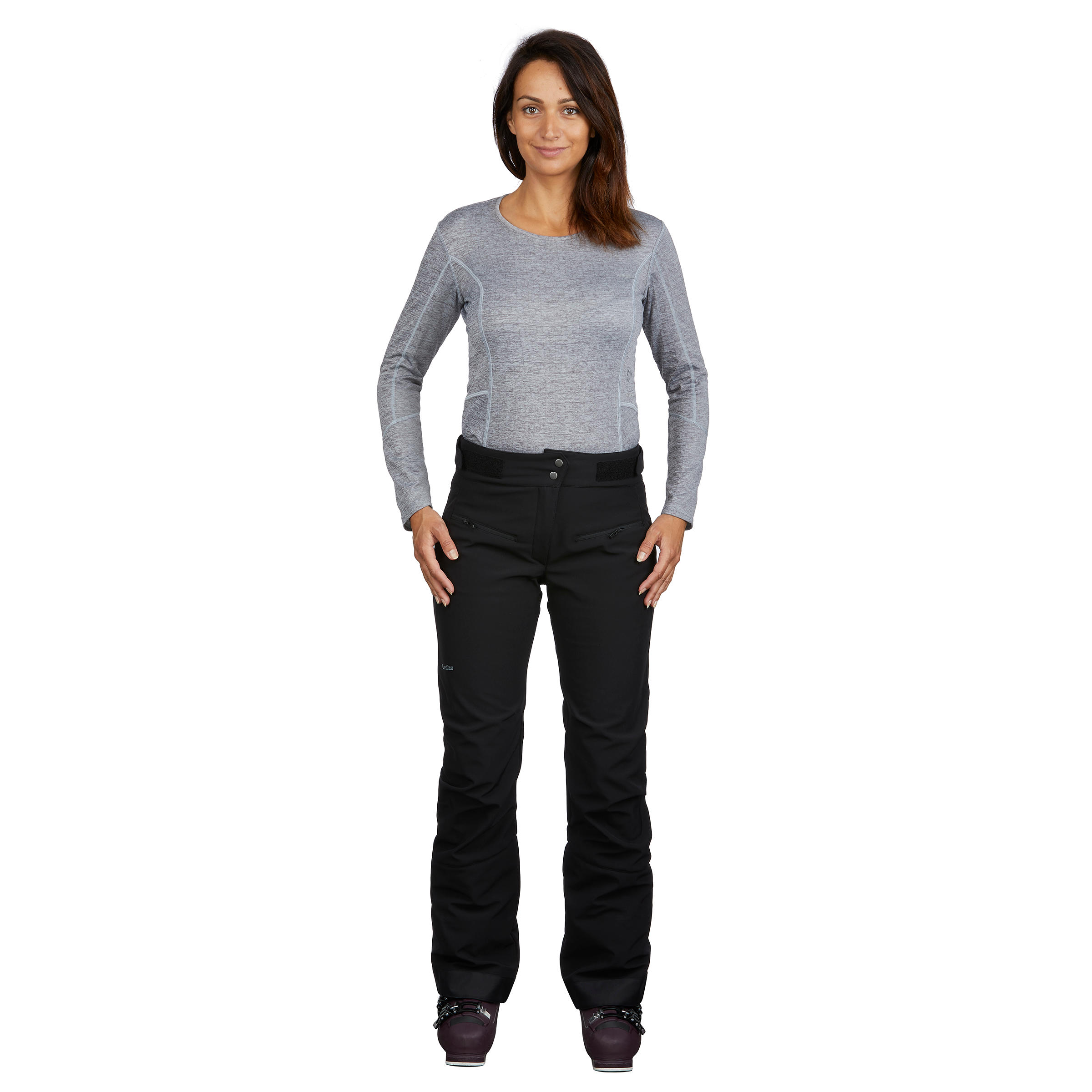 Second Life - Women's Piste Skiing Trousers Ski - Black - EXCELLENT 3/9
