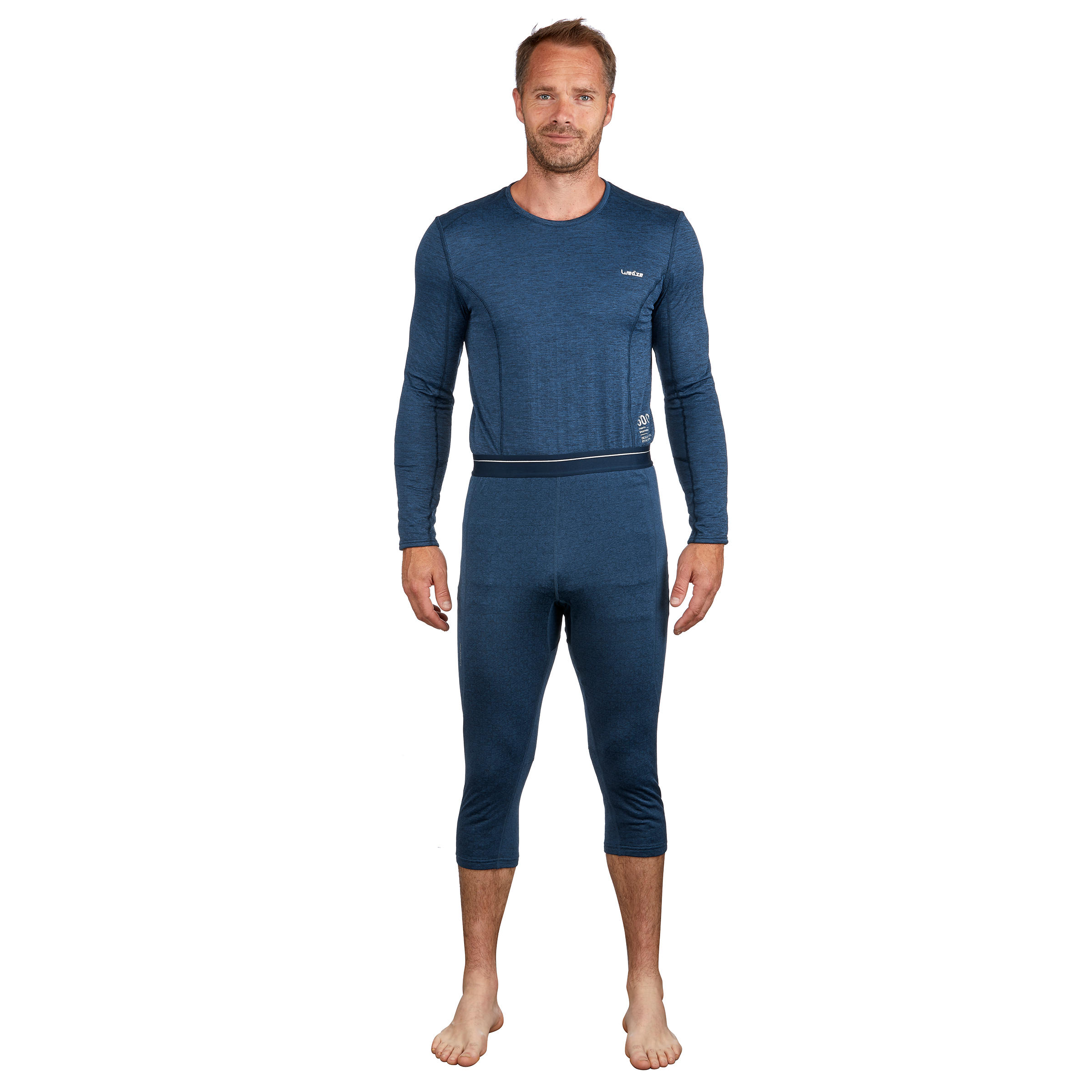 Pantalón Térmico de Esquí Wed'ze 500 Hombre Azul Decathlon