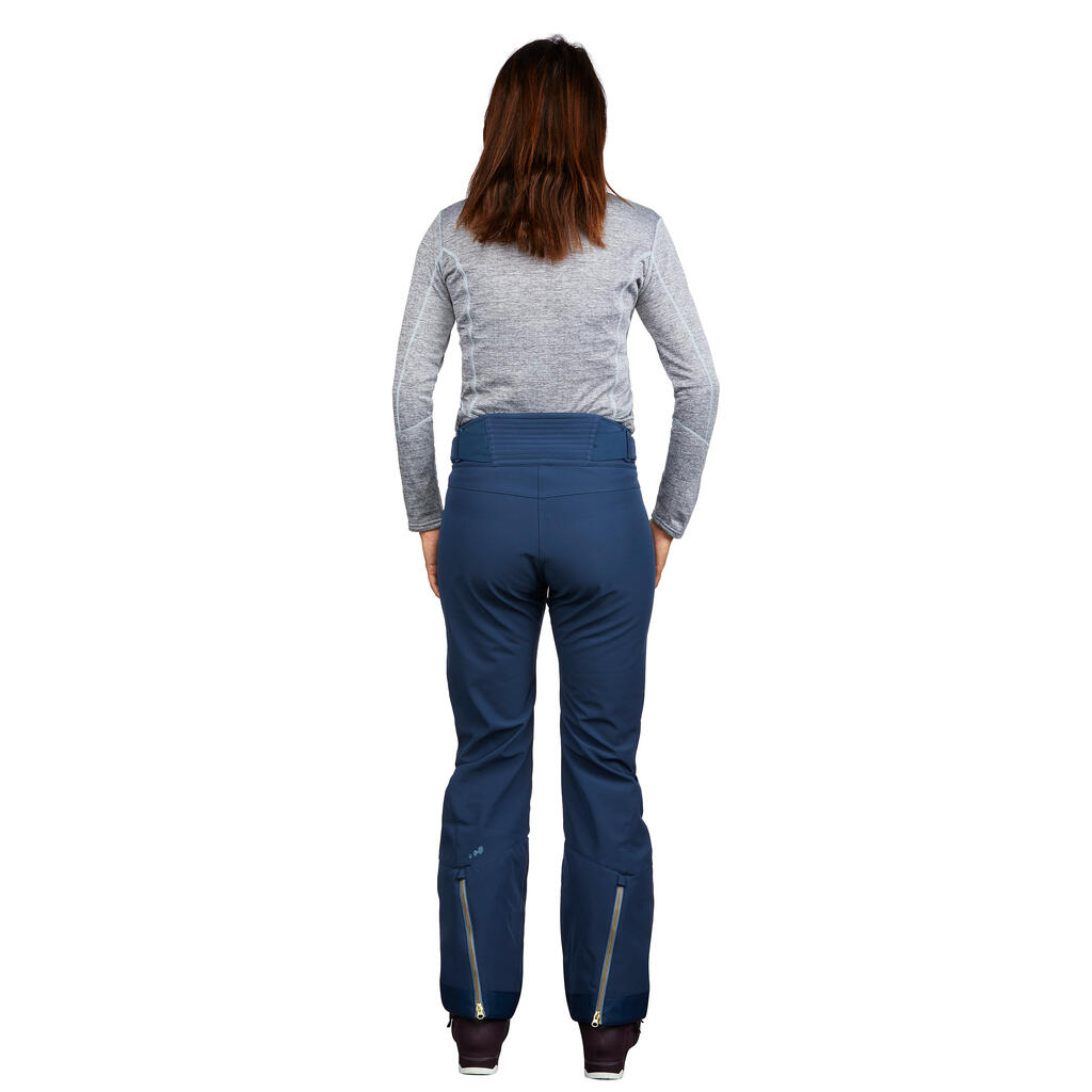 Skihose Piste 580 Slim Damen blau