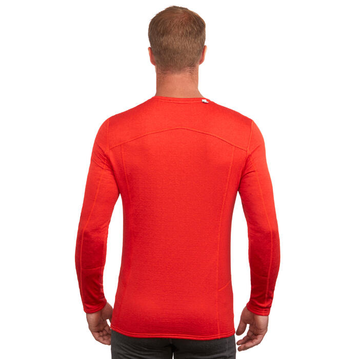 Camiseta Térmica de Esquí Wed'ze 500 Hombre Rojo Decathlon