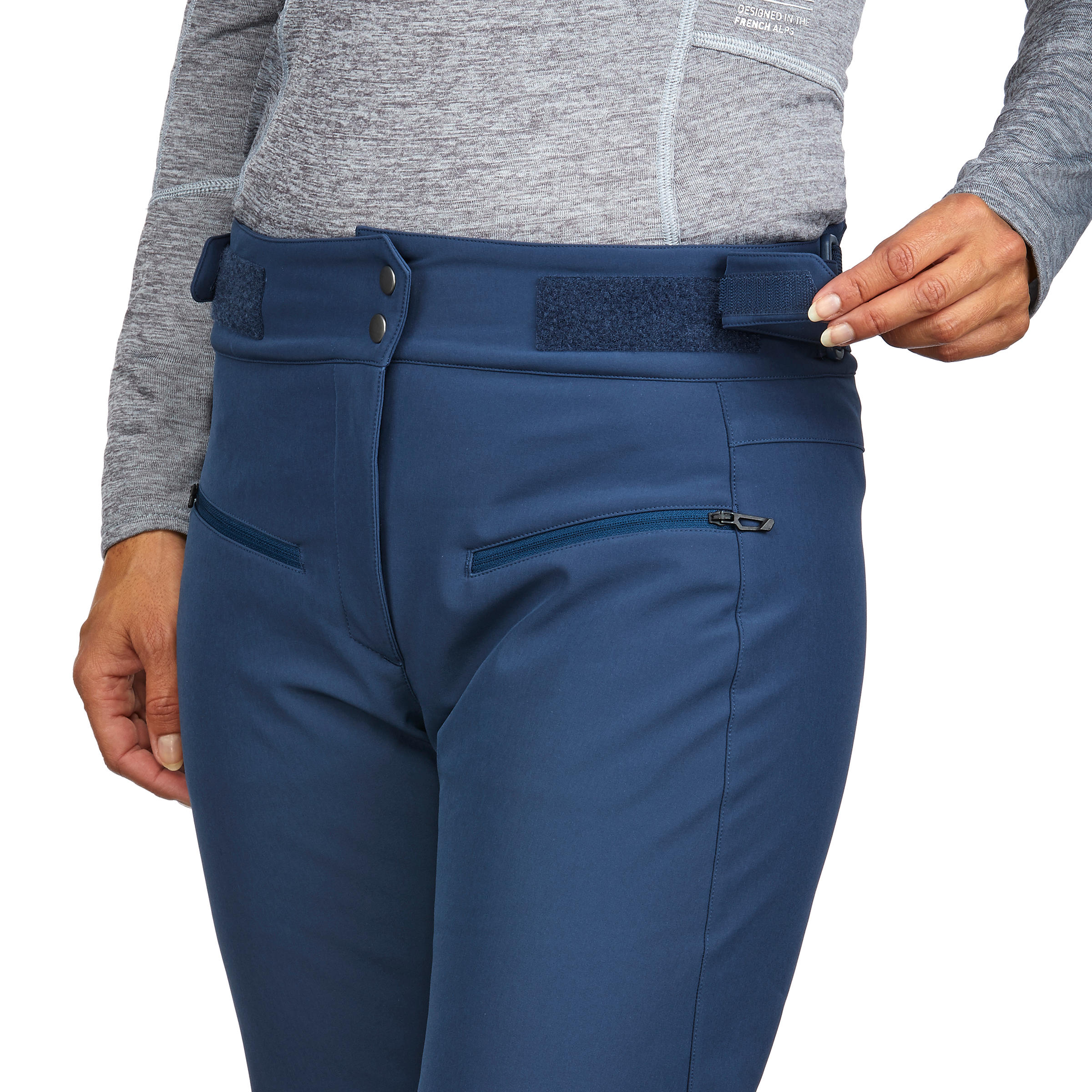 Second Life - WOMEN’S DOWNHILL SKI TROUSERS 580 SLIM - BLUE - VERY GOOD 10/10