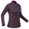 Vijoličasta ženska smučarska podmajica 500