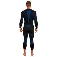 Pantalón térmico de esquí para hombre - Seamless - BL 580 I-Soft - Negro/azul 