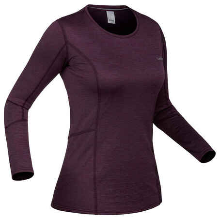 Women's Base Layer Ski Top - Coral