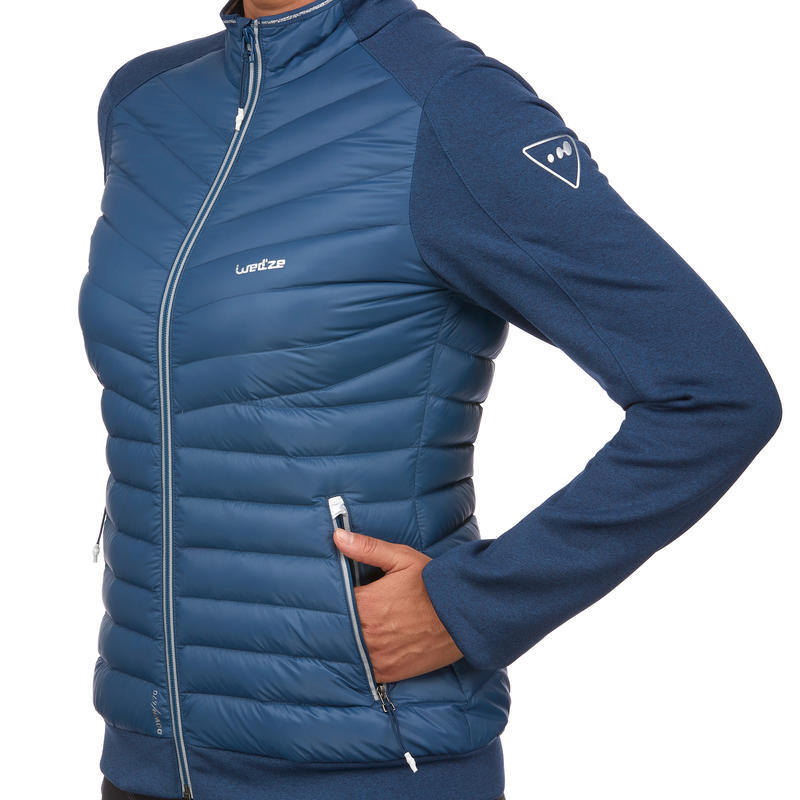 Women's Ski Jacket Liner 900 Blue Decathlon