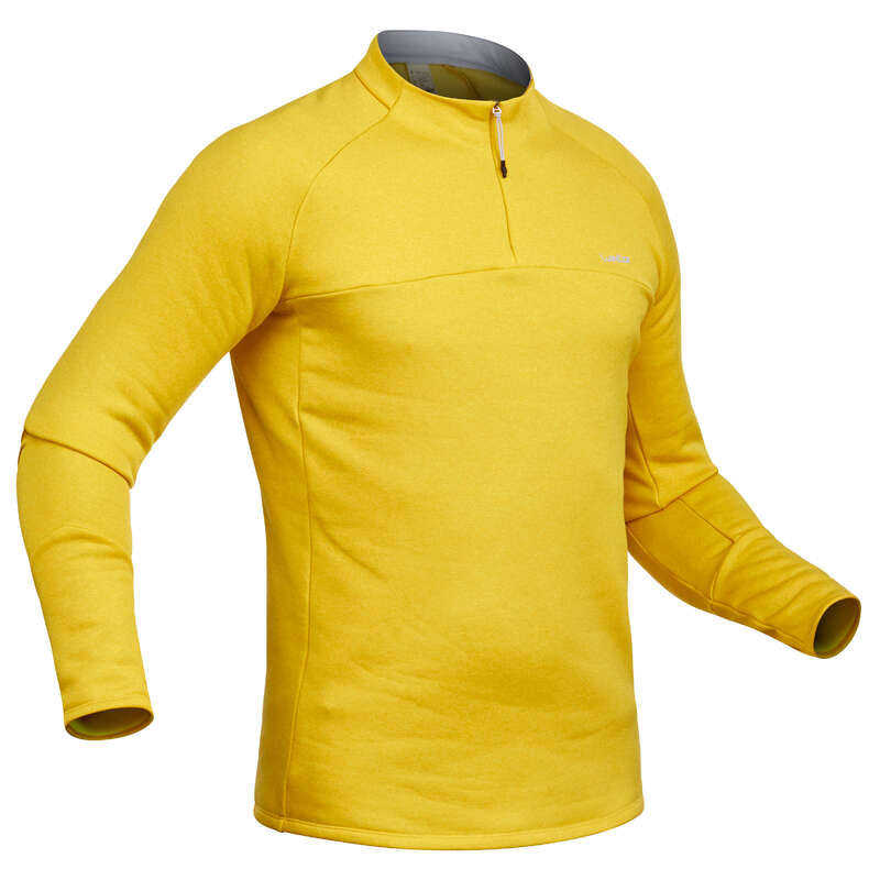MEN SKI BASELAYER & PULL Ski Wear - MD 500 M BL Top - Honey WEDZE - Ski Wear
