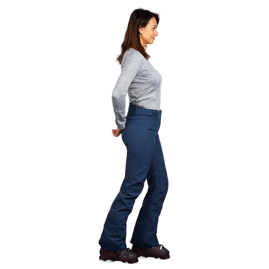 Skihose Piste 580 Slim Damen blau