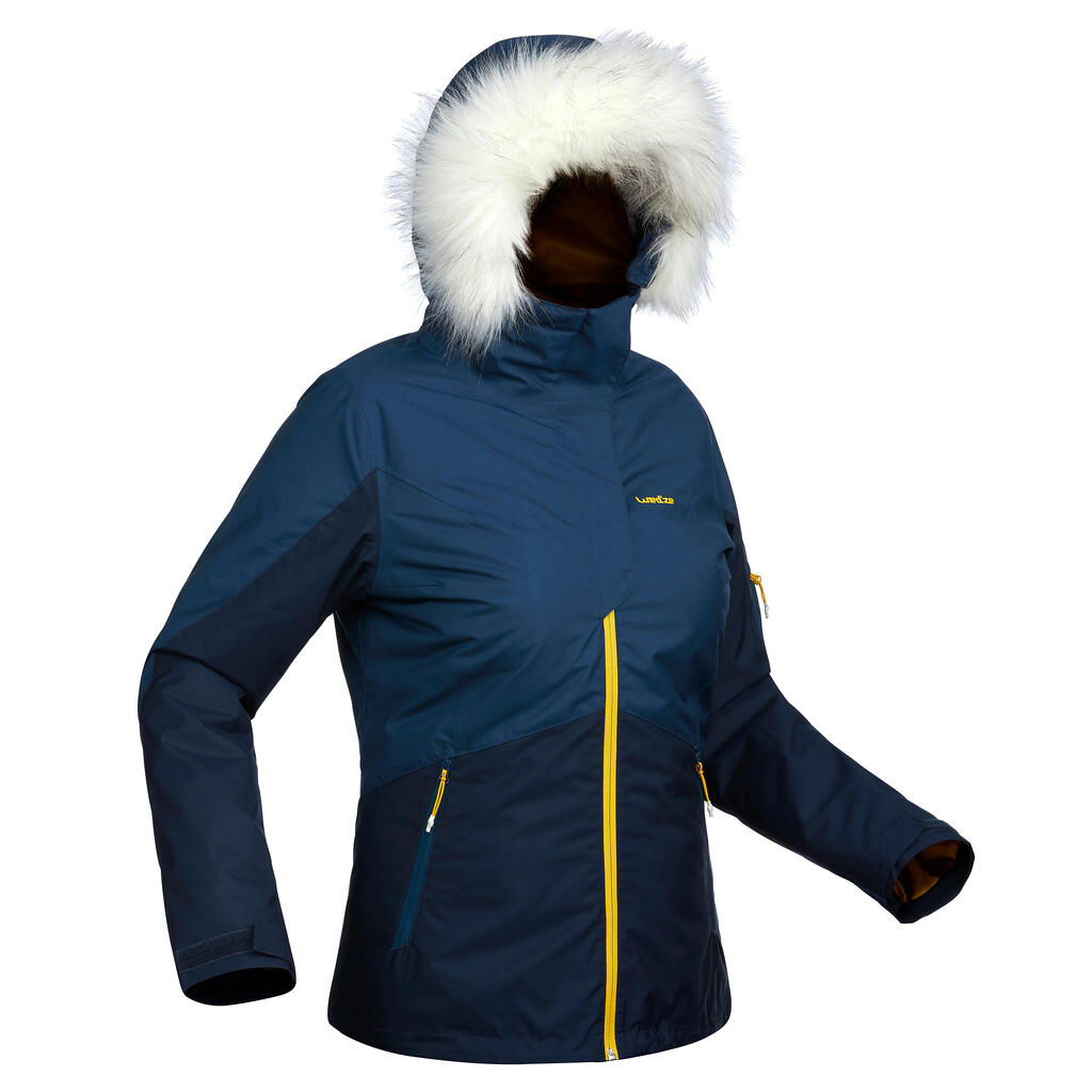 Skijacke 180 Piste Damen lila