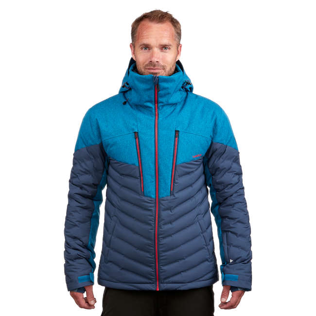 WEDZE Men's D-Ski Jacket 900 Warm - Blue | Decathlon