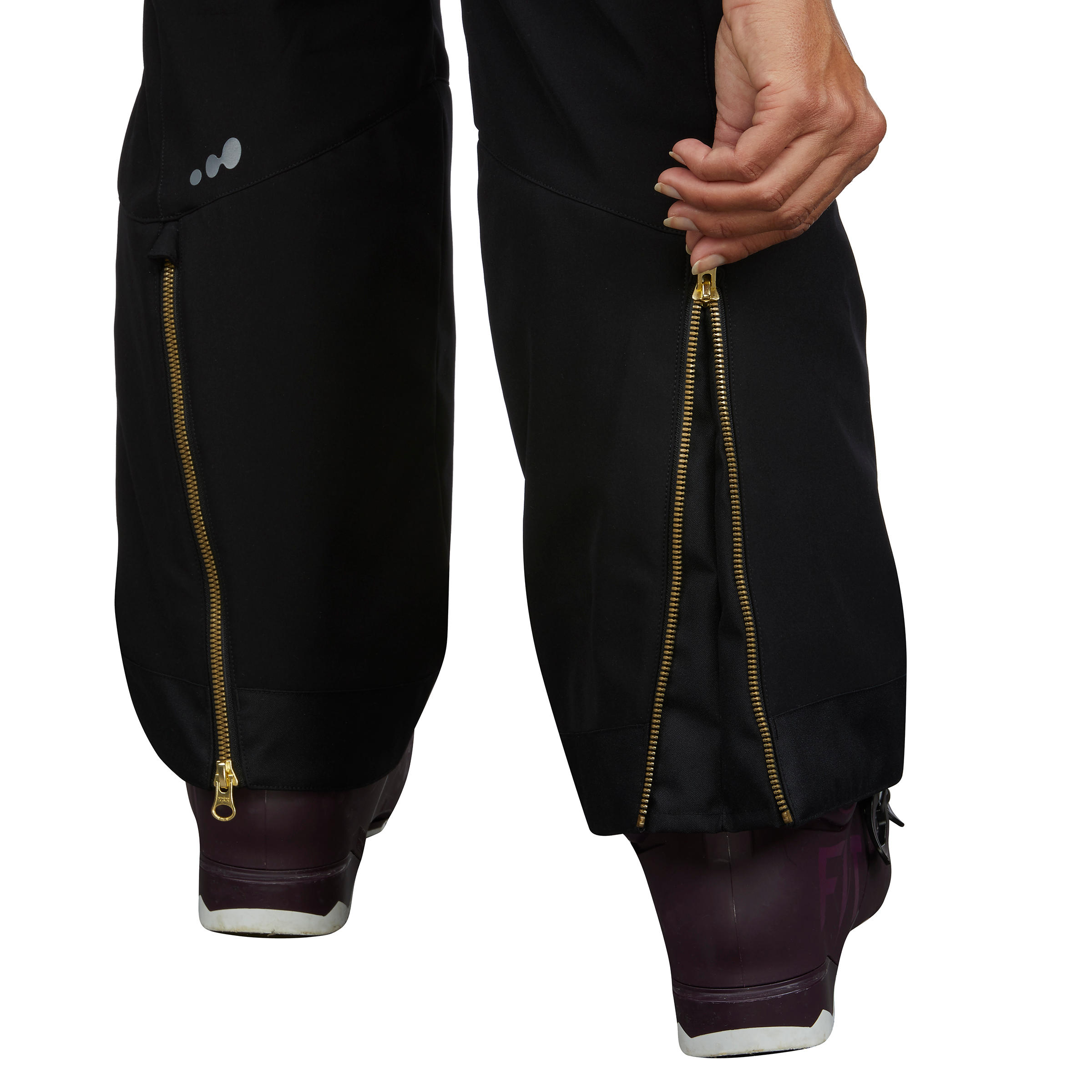 Second Life - Women's Piste Skiing Trousers Ski - Black - EXCELLENT 7/9