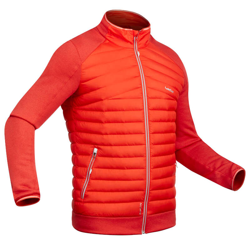 MEN SKI BASELAYER & PULL Skiing - M Skiing 2nd layer 900 - Red WEDZE - Ski Wear