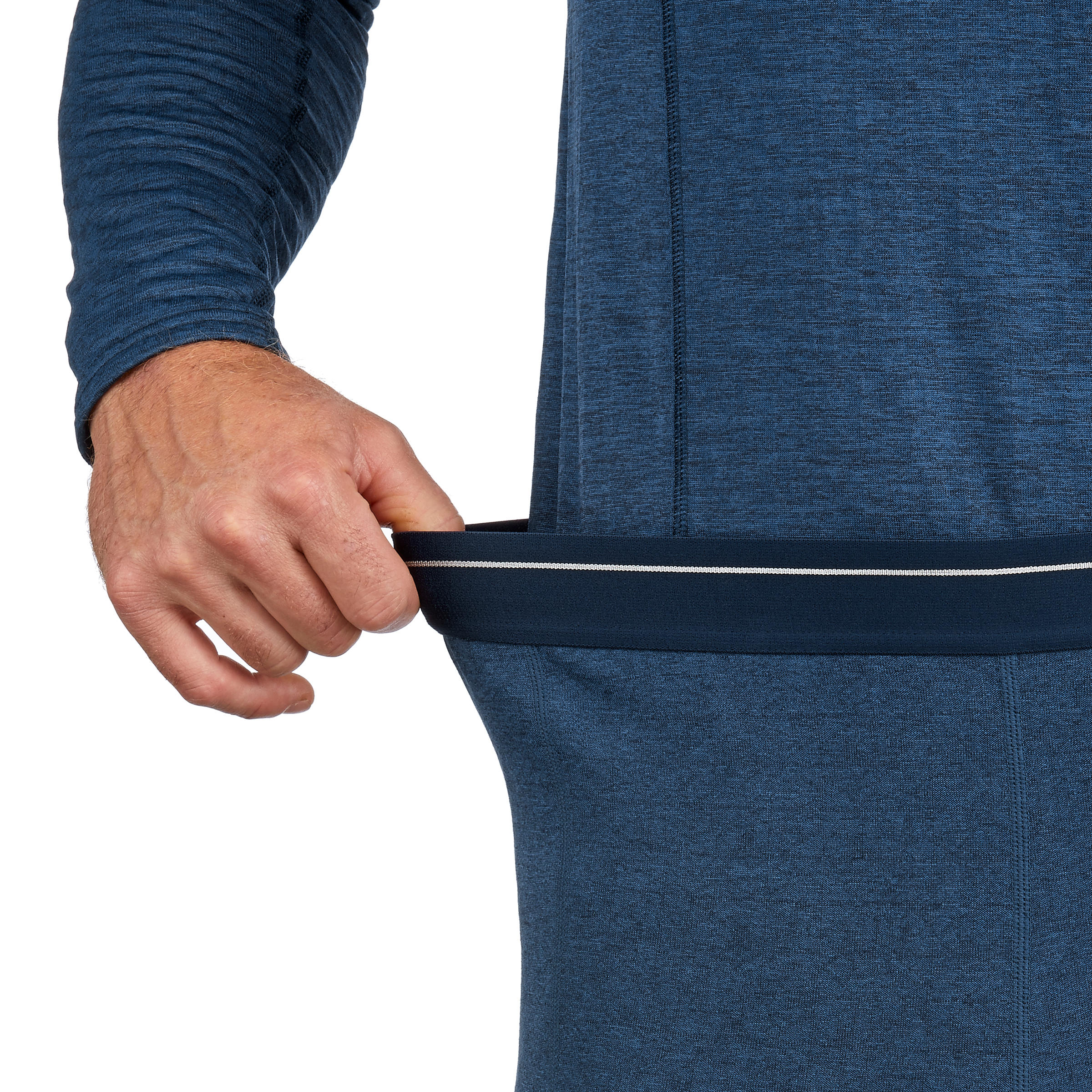 Men's Ski Base Layer Bottoms 500 Blue