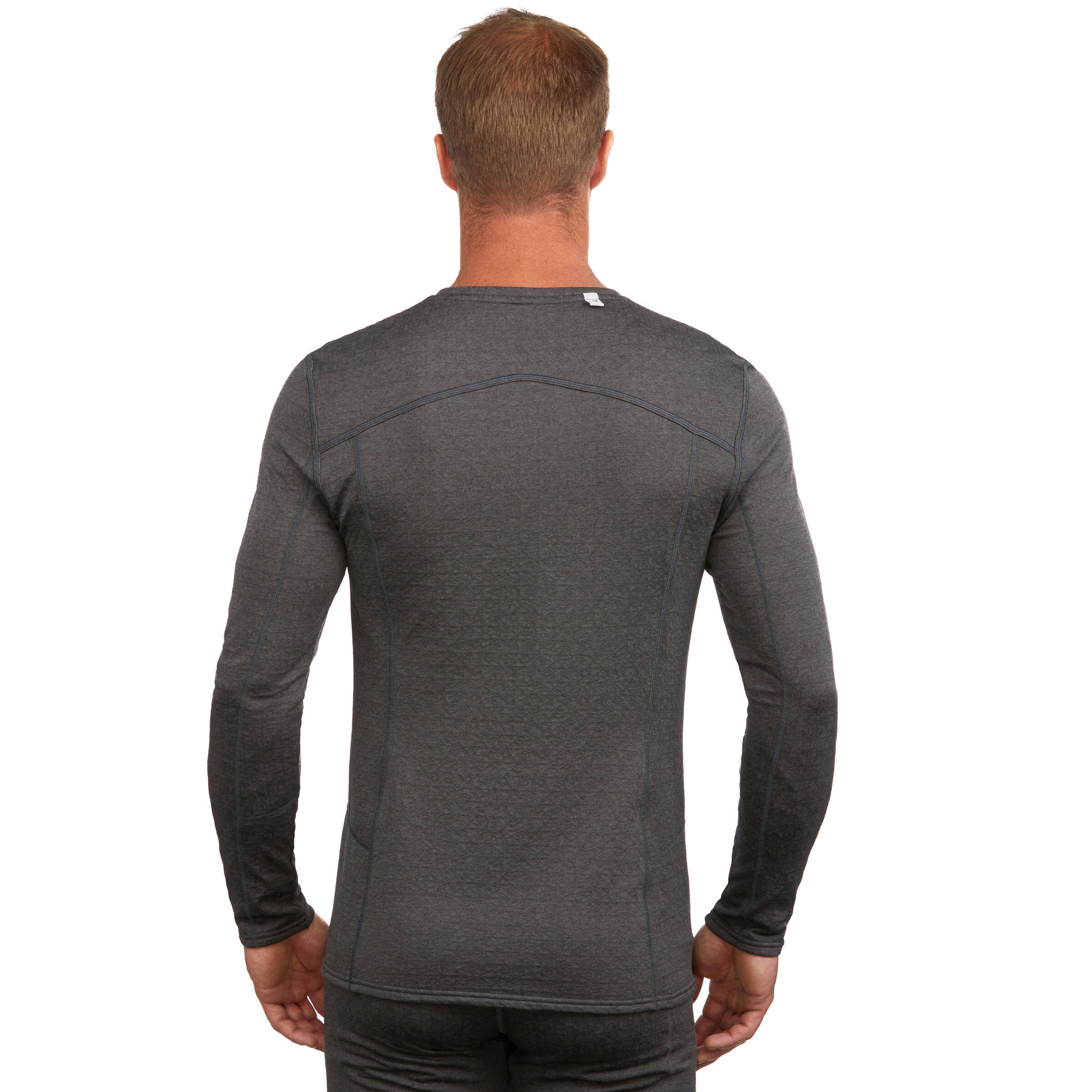 Men's Base Layer Ski Top 500 - Grey -  5