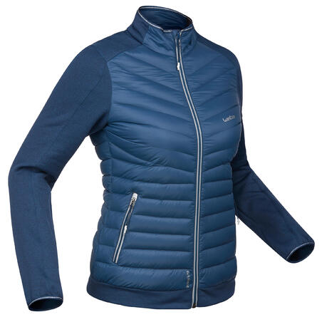 Куртка нижняя лыжная женская синяя 900
