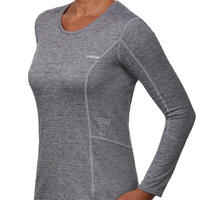 Women's Base Layer Ski Top - Grey