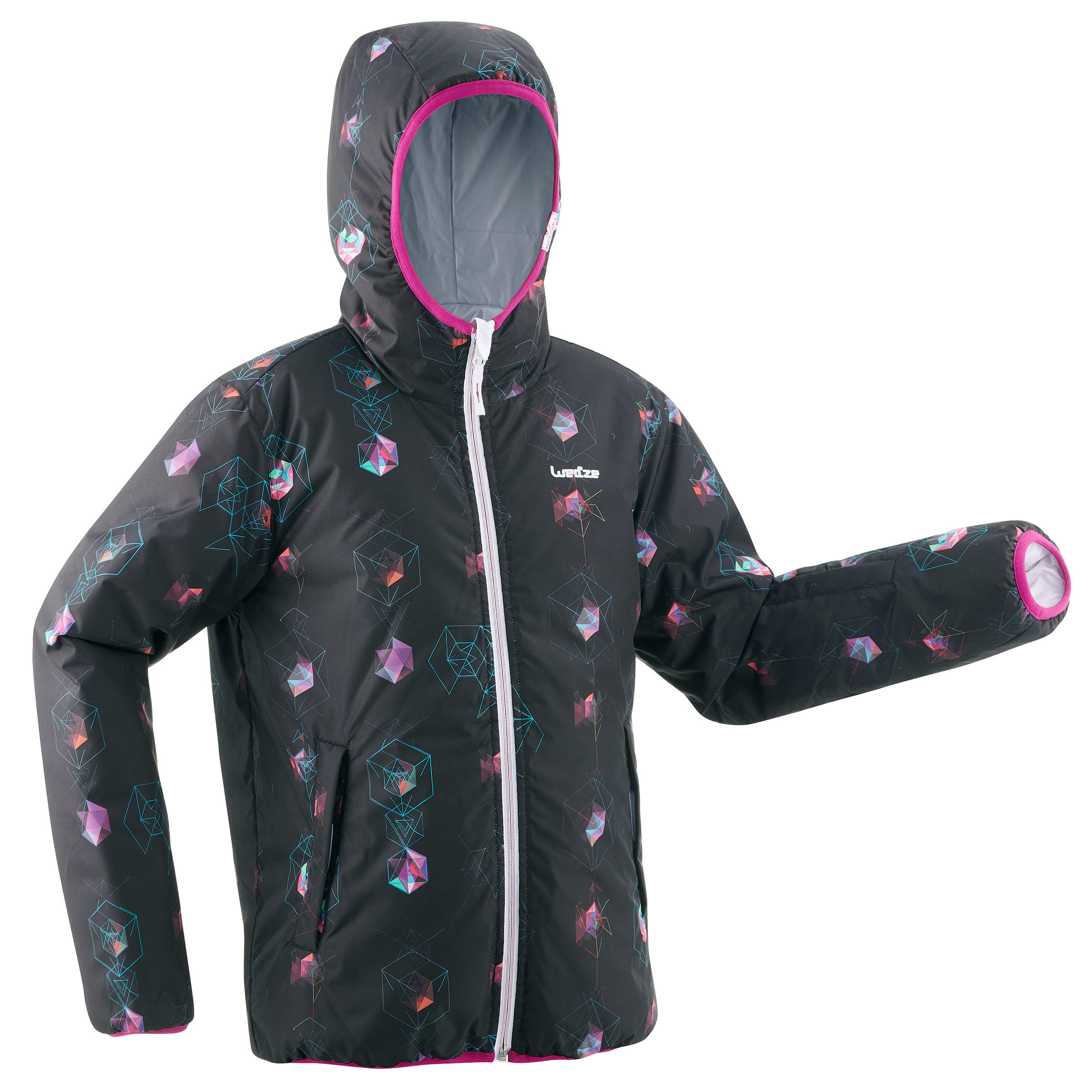 Wedze Ski Jas Voor Kinderen P Jkt 100 Warm Reverse Wit Print wedze kopen in de aanbieding Wedze Ski Jas Voor Kinderen P Jkt 100 Warm Reverse Wit Print wedze kopen in de aanbieding