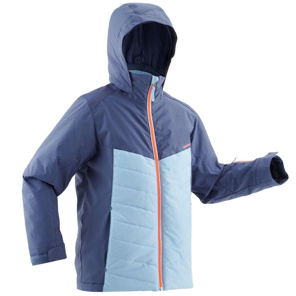 Skijacke 300 Kinder blau