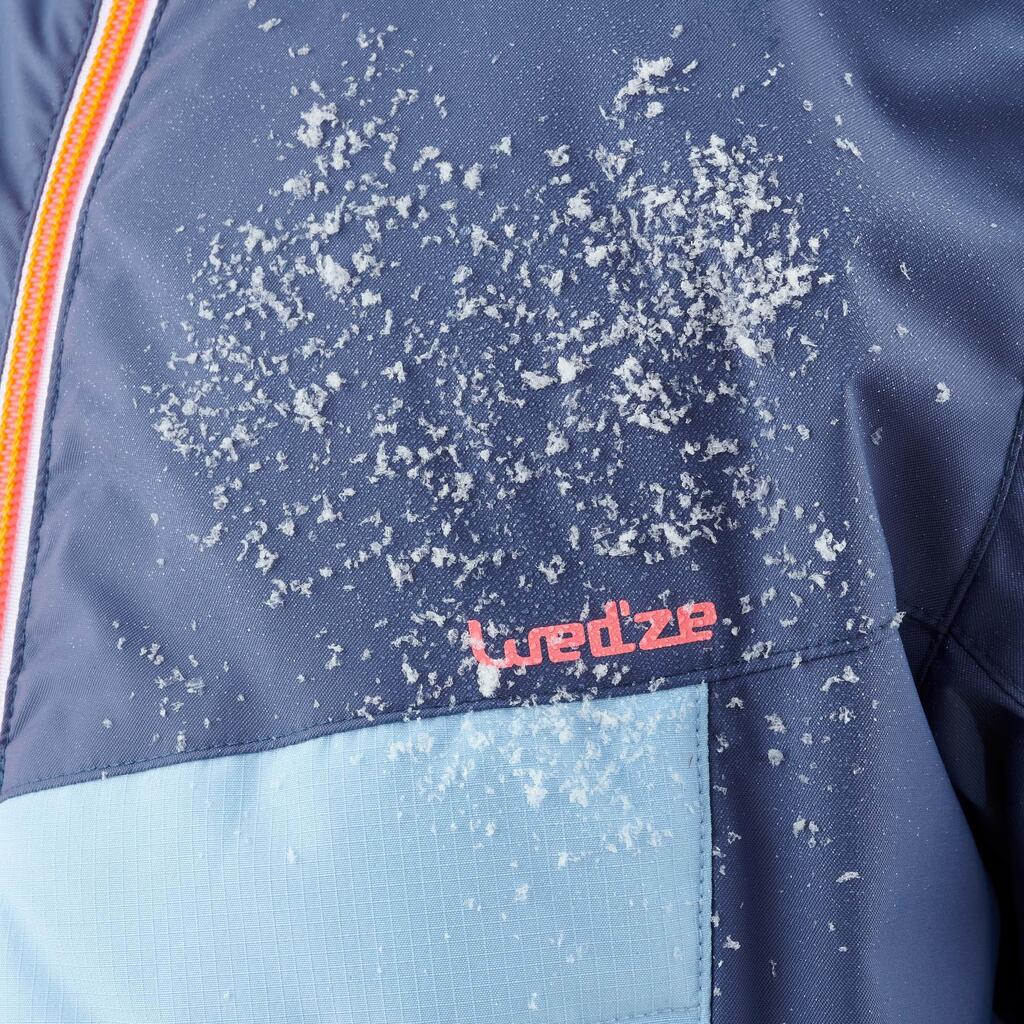 Skijacke 300 Kinder blau