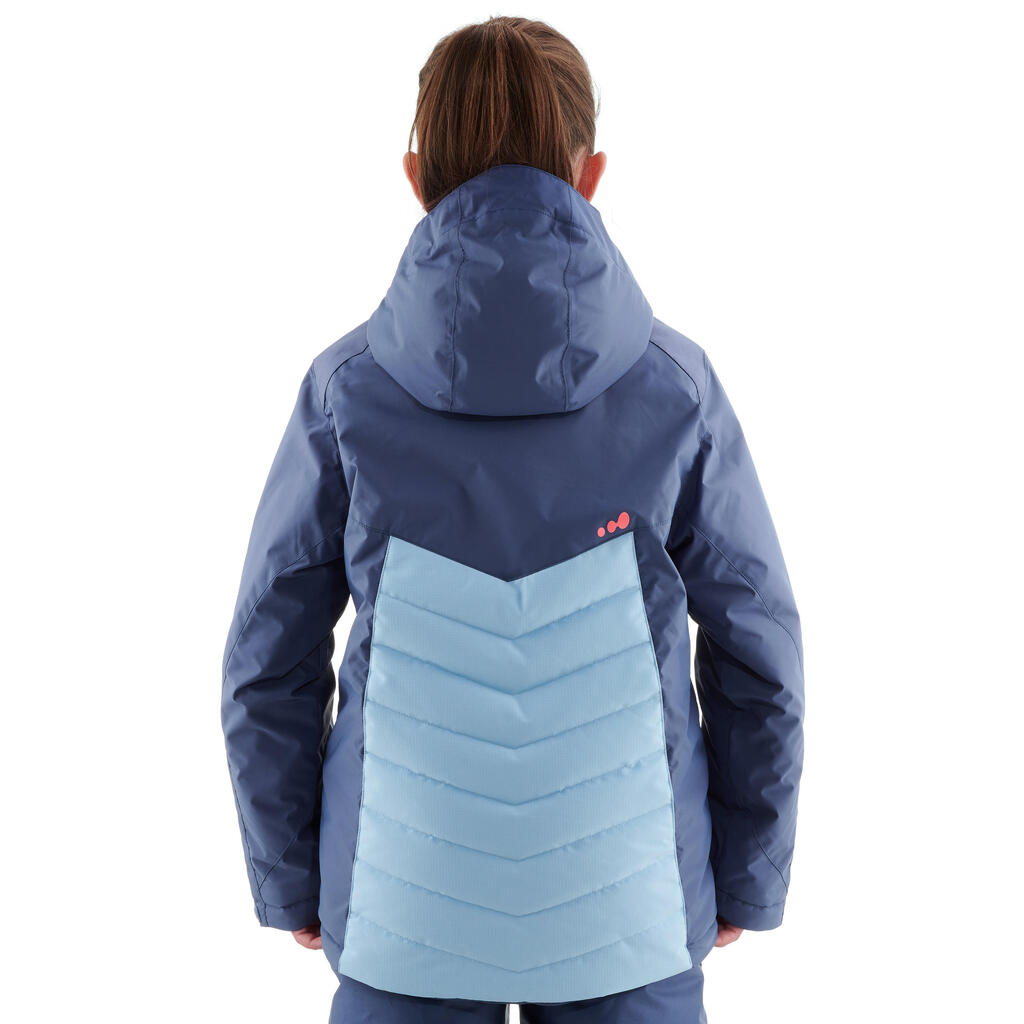 Skijacke 300 Kinder blau