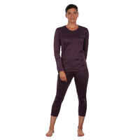 Women's Base Layer Ski Top - Coral