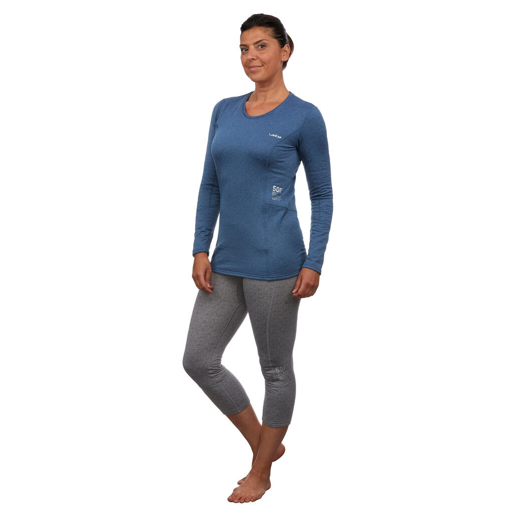 Women's Ski Base Layer Top 500 