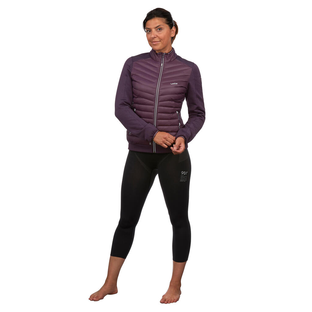 Unterziehjacke Ski 900 Damen violett