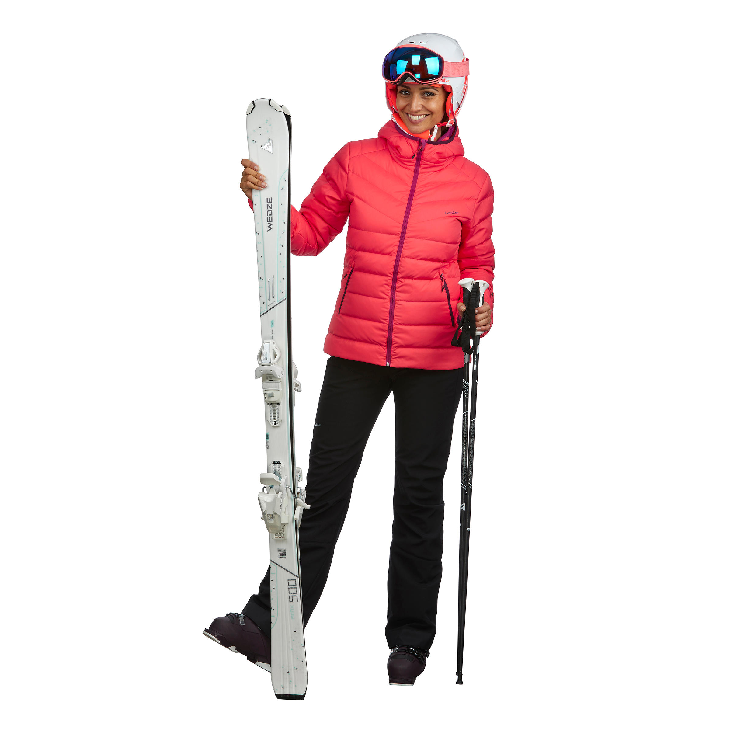 Second Life - Women's Piste Skiing Trousers Ski - Black - EXCELLENT 2/9