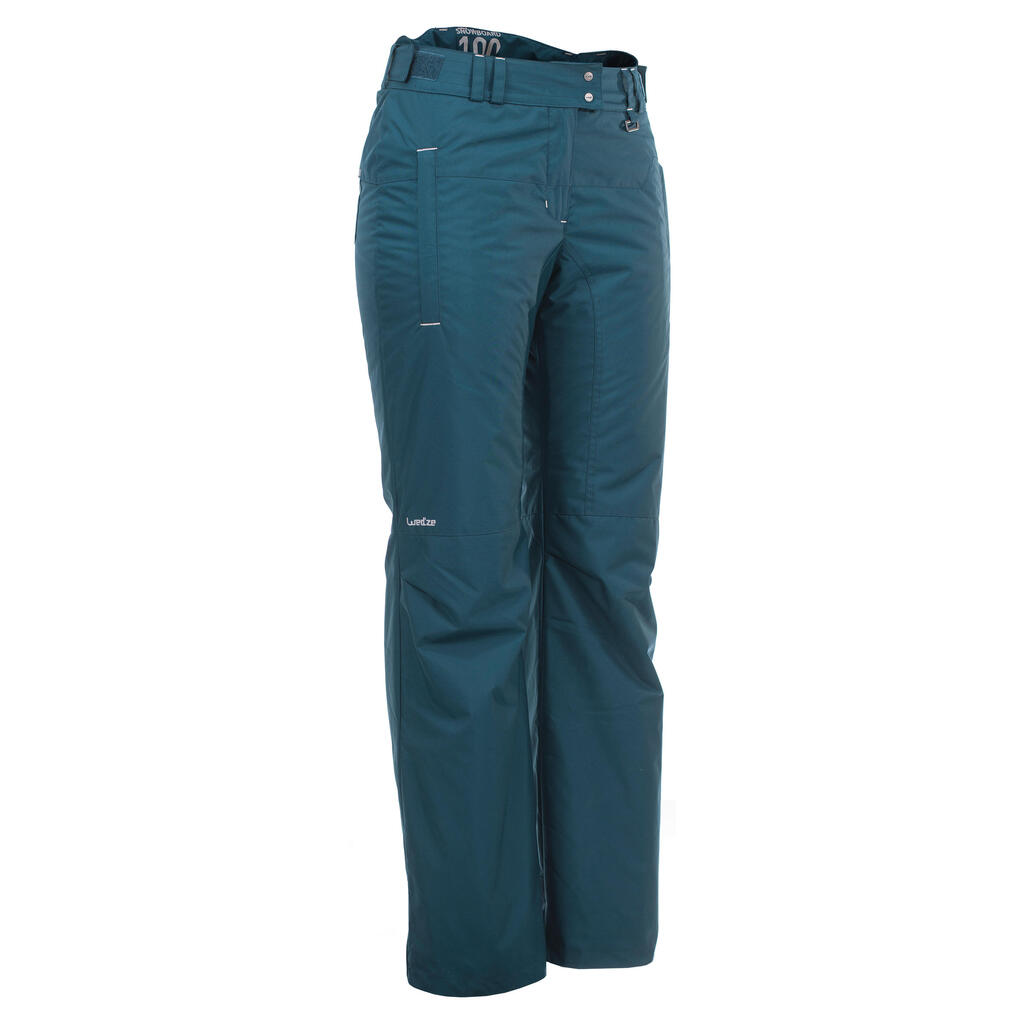 Snowboardhose SNB PA 100 Damen petrol