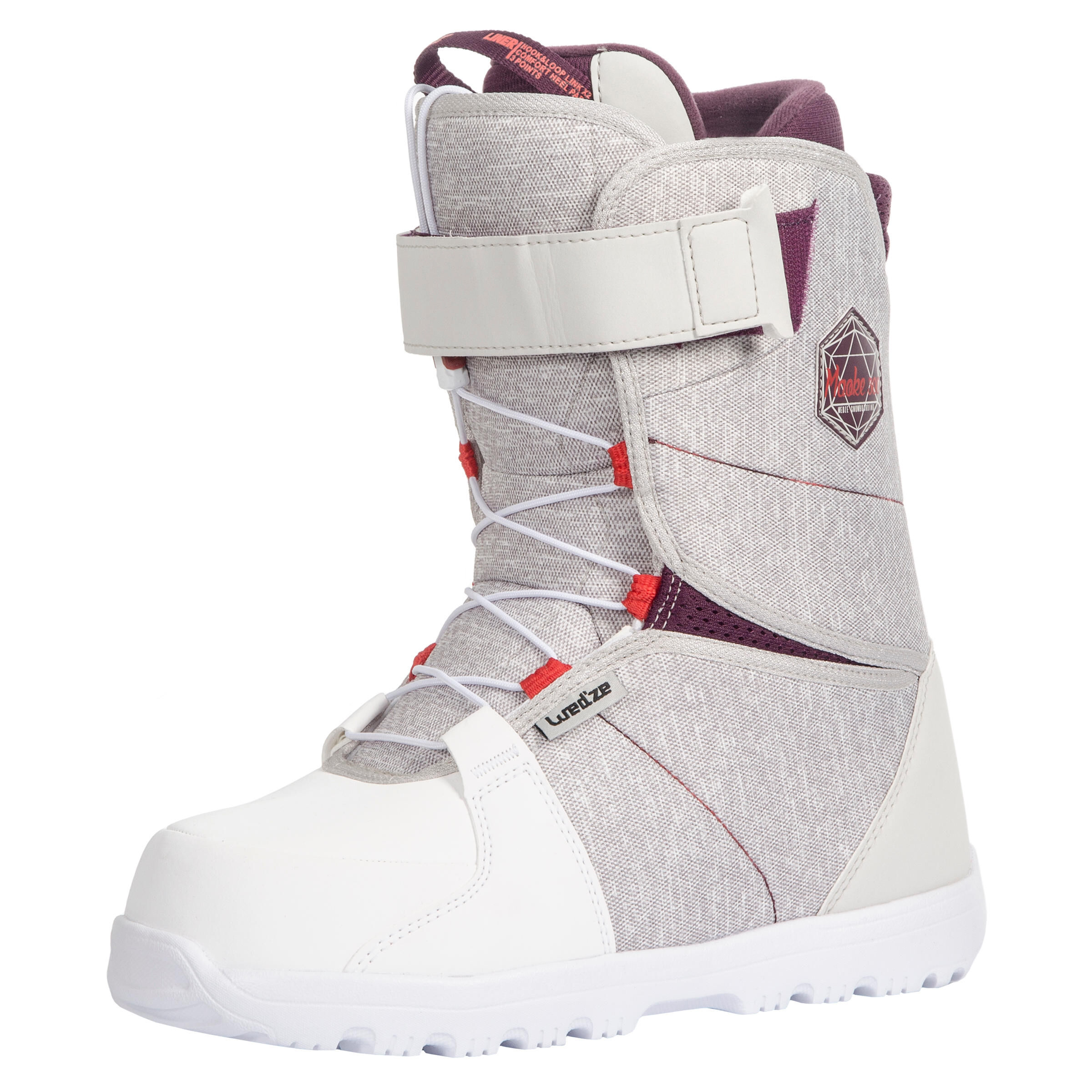 DREAMSCAPE Women's Snowboard Boots - Grey