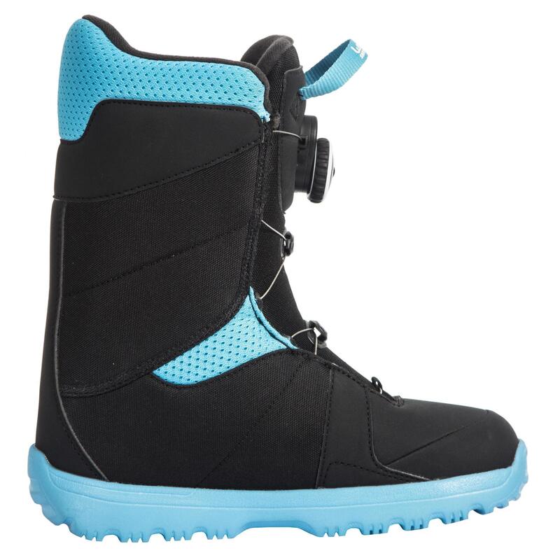 Chaussures de snowboard enfant à serrage rapide all mountain/freestyle, Indy 500