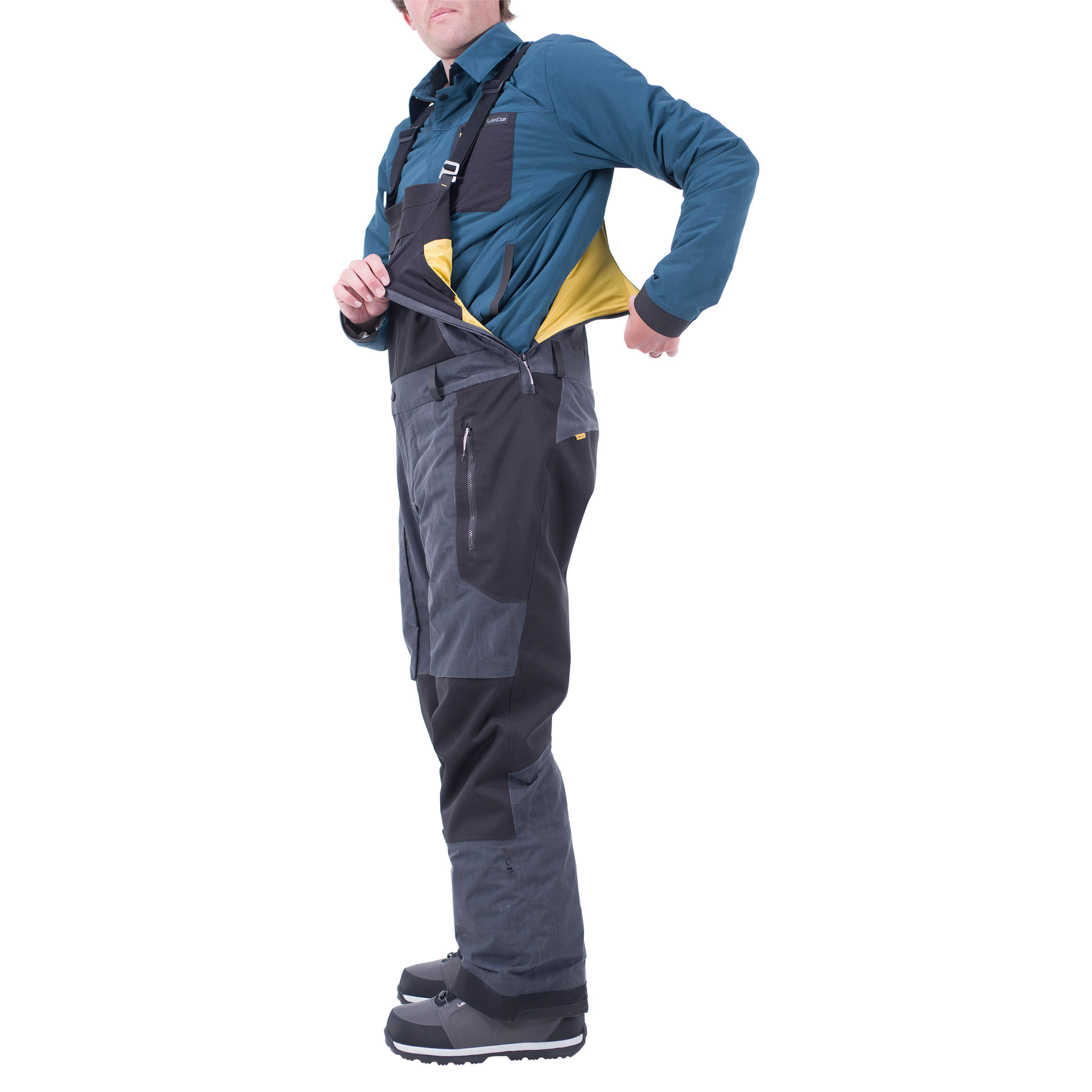 Men Snowboard and Ski Salopettes 