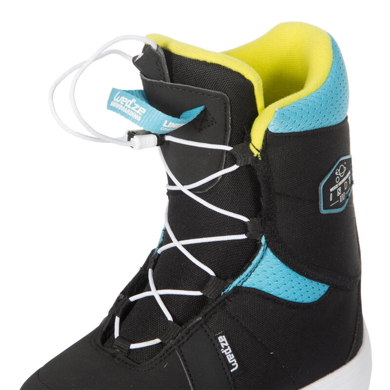 Snowboard Boots Kinder Schnellspanner Abfahrt/Freestyle - Indy 100 