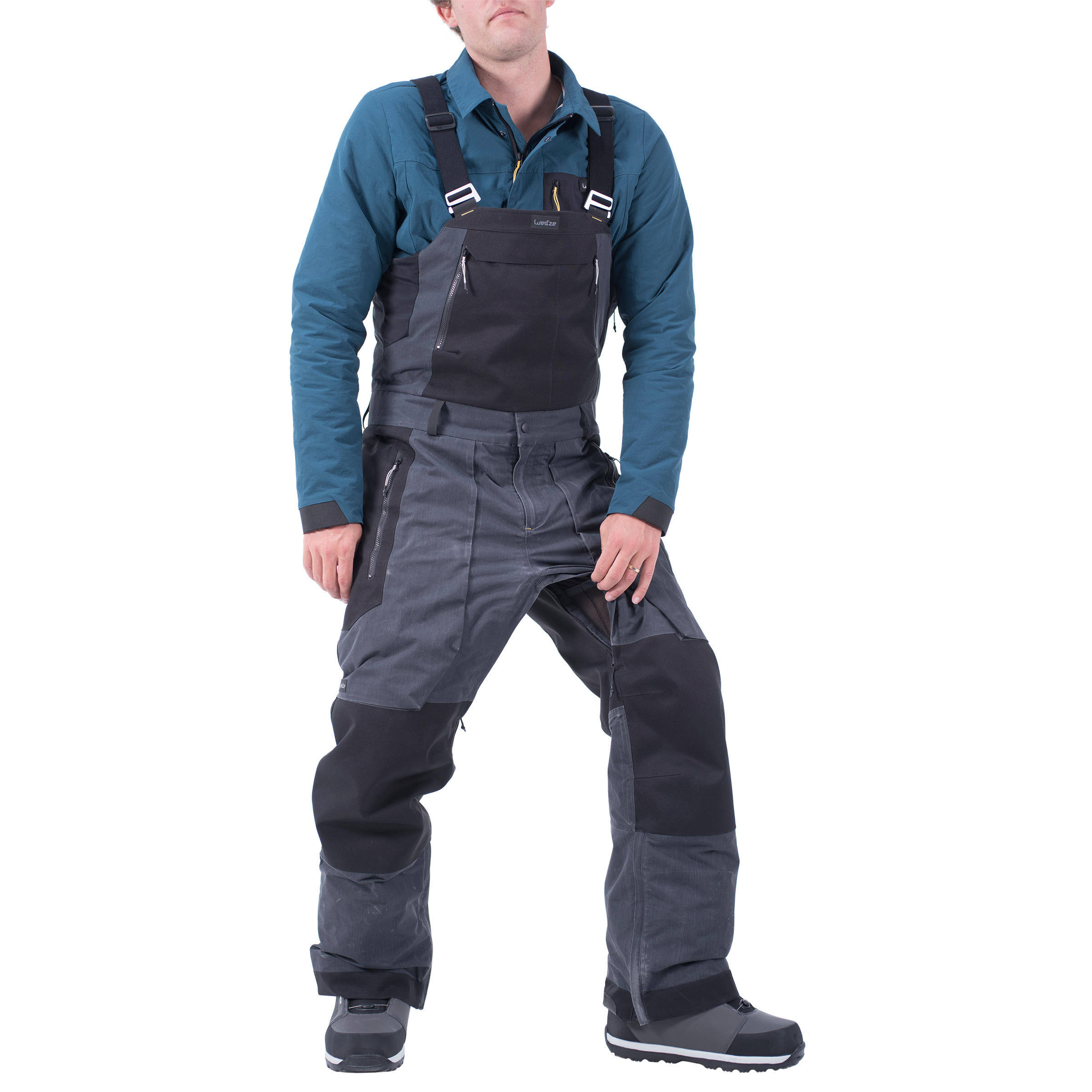 Men Snowboard and Ski Salopettes 