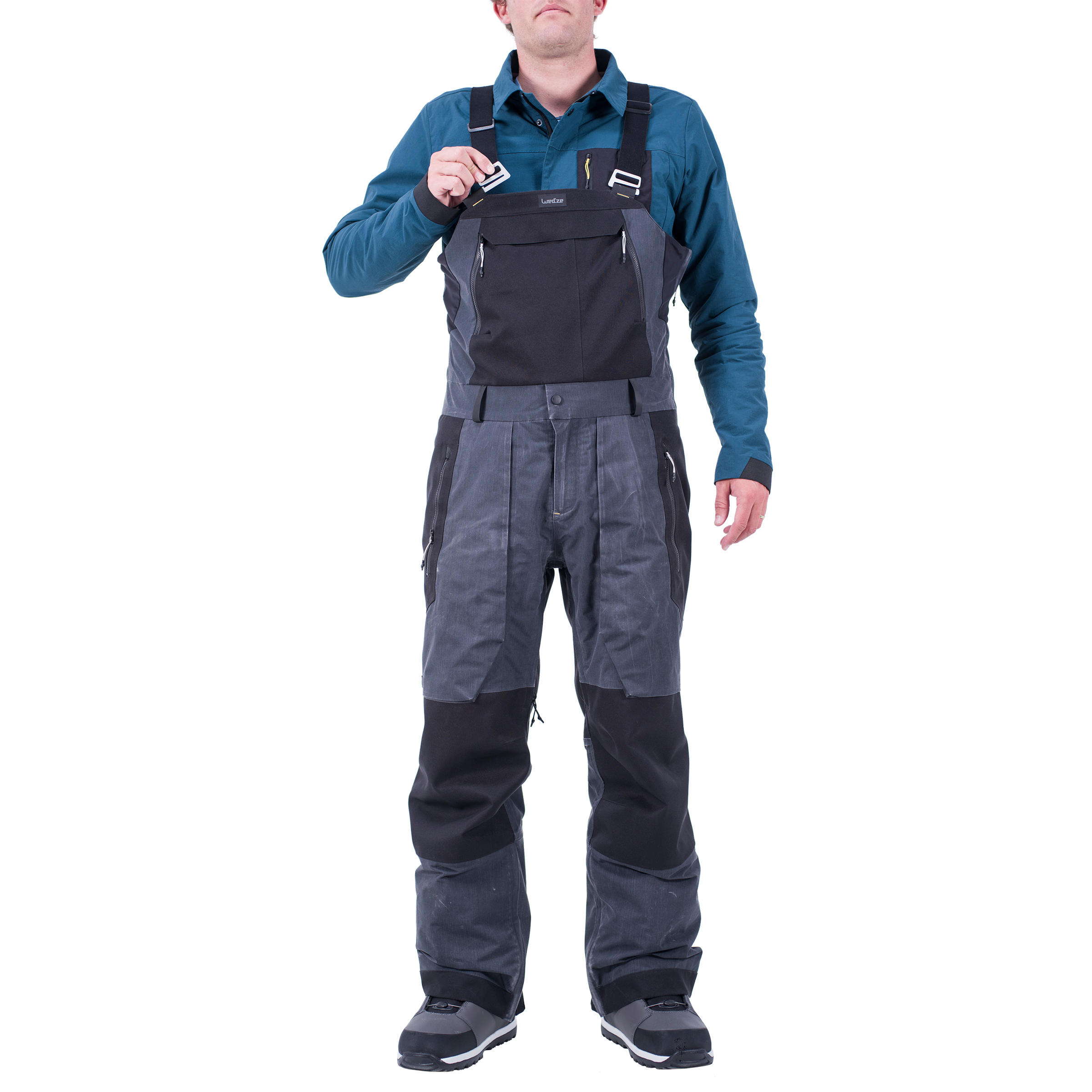 Men Snowboard and Ski Salopettes 