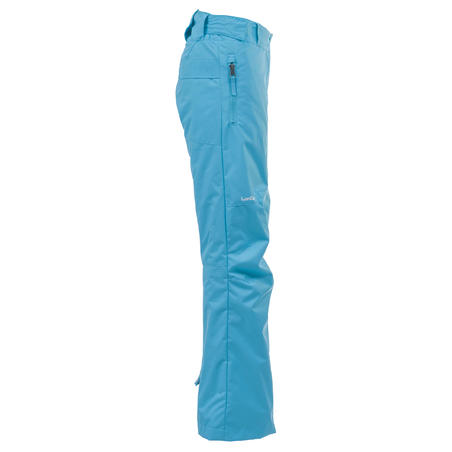 Girl's Snowboard and Ski Trousers SNB PA 500 - Turquoise