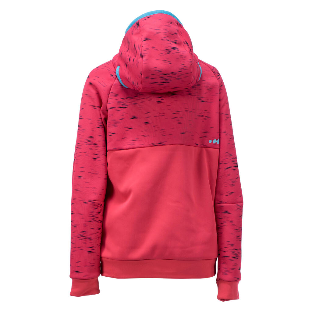 Sweatshirt Snowboard/Ski SNB HDY Mädchen erdbeerrot