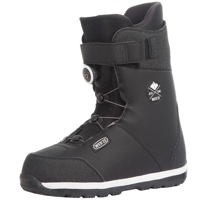 Chaussures de snowboard homme piste / horspiste, Foraker 500, noires