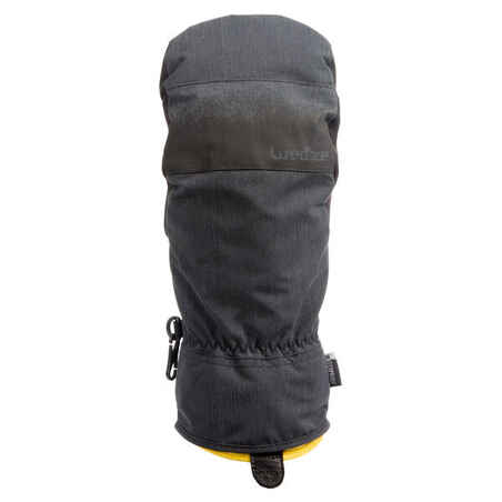Črne rokavice za deskanje na snegu in smučanje SNB MI500 za odrasle