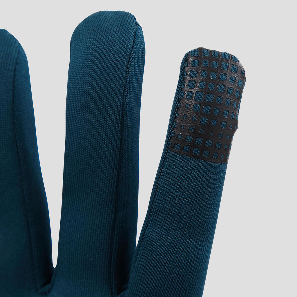 GLOVES RUNNING TACTILE GREEN