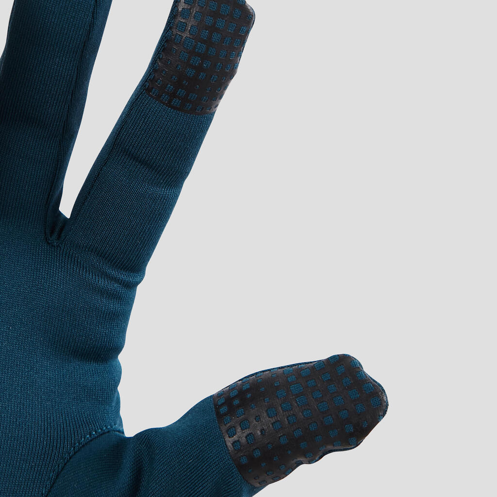 GLOVES RUNNING TACTILE GREEN