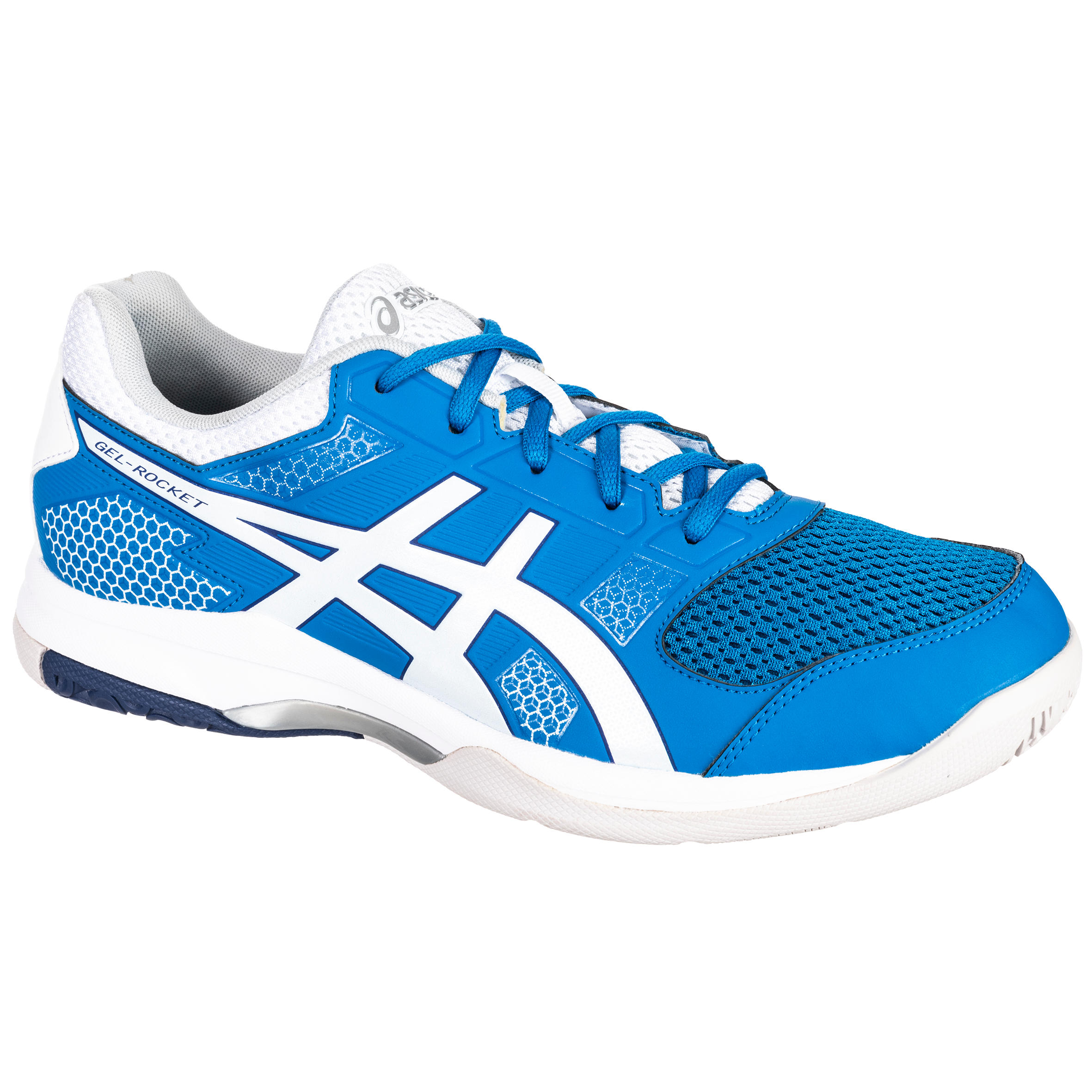 Men's Badminton/Squash/Indoor Sports Shoes Gel Rocket 8 - Blue/White 1/10
